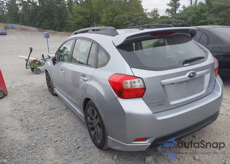 2016 Subaru Impreza 2.0I Sport Premium from USA, damaged, VIN JF1GPAP66G8328681